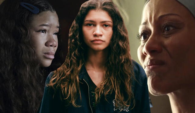 El destino de Rue, personaje de Zendaya es incierto a pocos capítulos de terminar la temporada 2 de Euphoria. Foto: composición/HBO Max