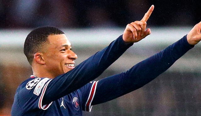 Kylian Mbappé anotó el único tanto en la victoria del PSG sobre el Real Madrid. Foto: EFE