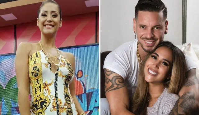 Karla Tarazona cree que la relación de Melissa Paredes y Anthony Aranda terminará mal. Foto: GLR/Instagram