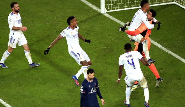 Thibaut Courtois busca ganar su primera Champions League con el Real Madrid. Foto: EFE