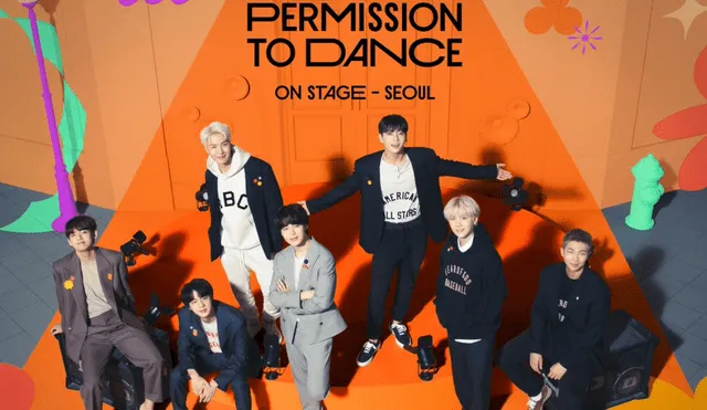 BTS regresará a los conciertos presenciales en Corea del Sur con Permission to dance on stage en Seúl. Foto: BIGHIT
