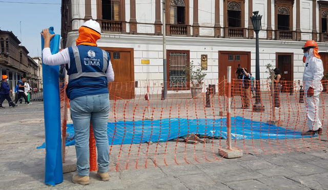 Municipalidad de Lima indicó que procederán a sancionar a la empresa. Foto: URPI-LR