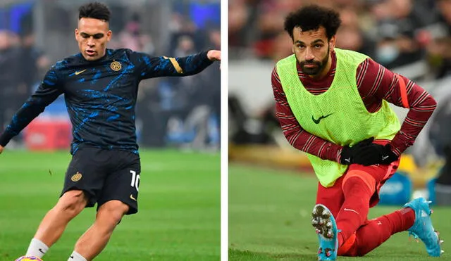 Alineaciones confirmadas del Inter y Liverpool de cara al partido por octavos de final de Champions League. Foto: AFP/composición