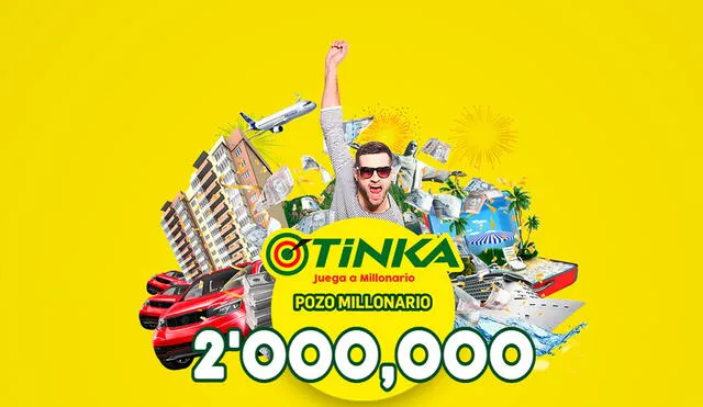 Pozo Millonario para este miércoles es de 2 000 000 soles. Foto: la Tinka