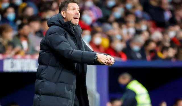 Diego Simeone dirige al Atlético de Madrid desde la temporada 2011-12. Foto: EFE