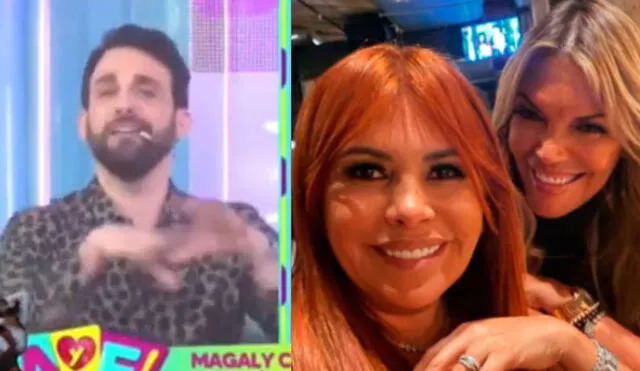 Rodrigo González habló sobre distanciamiento entre Magaly Medina y Jessica Newton. Foto: captura de Willax / Instagram