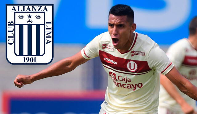 Alex Valera lleva anotado dos goles con Universitario en la temporada 2022. Foto: Liga1