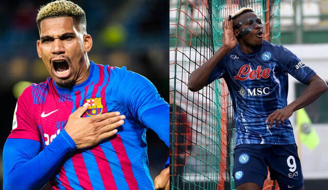 El duelo de ida entre el 'Barza' y Napoli será en el Camp Nou. Foto: composición @sscnapoli @FCBarcelona_es