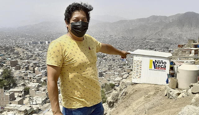 Juan Yangali cuenta cómo las ‘niñotecas’ reúnen libros de calidad, nuevos, modernos y seleccionados para los niños y jóvenes, entre otros materiales atractivos y educativos. Foto: difusión