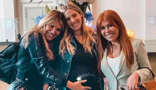 Magaly Medina asistió al baby shower de Cassandra Sánchez. Foto: Magaly Medina/Instagram