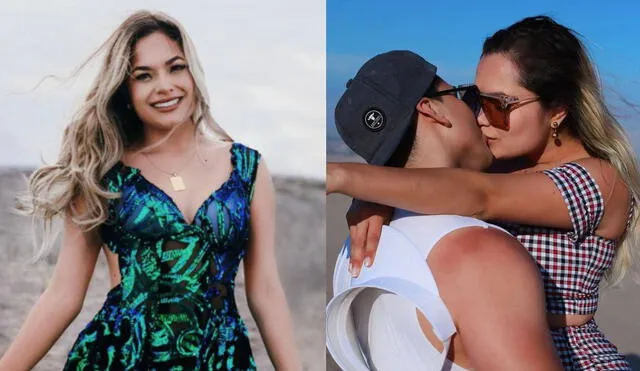 Lesly Águila comparte románticas imágenes con su pareja en redes sociales. Foto: Lesly Águila/ Instagram