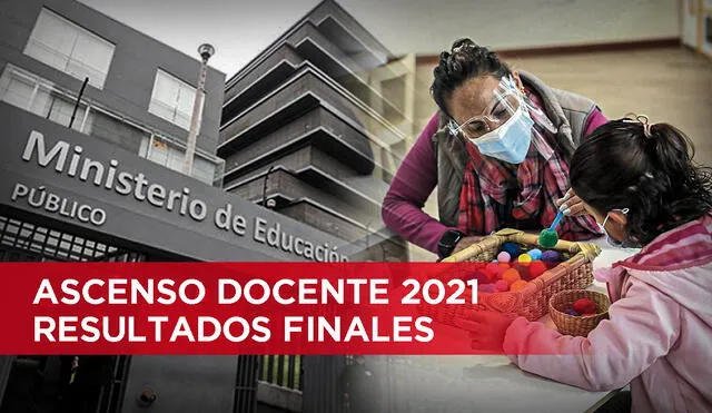 Conoce los resultados finales del examen de Ascenso Docente 2021. Foto. composición/La República/Jazmín Ceras