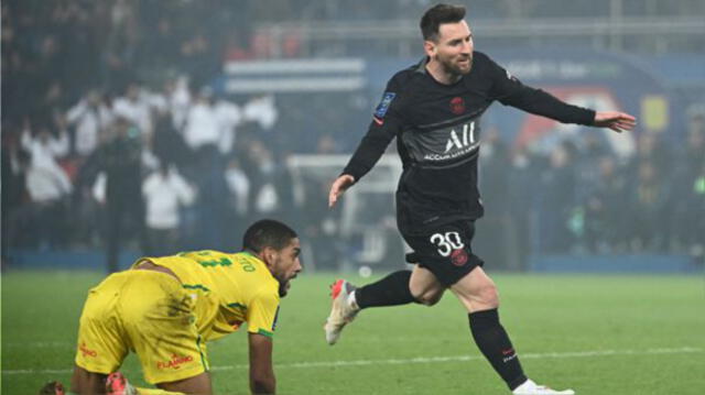 El último registro entre PSG vs. Nantes fue en el 2021 cuando el cuadro parisino se venció 3-1. Foto: AFP.