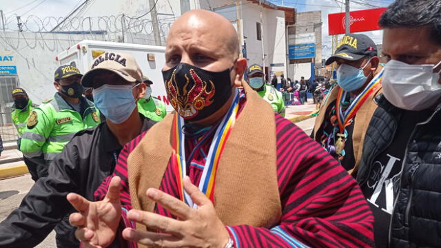 Ministro Salas en Puno.