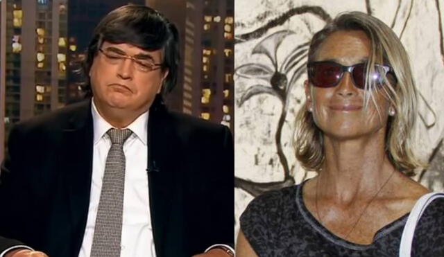 Jaime Bayly no pudo viajar a Lima para el sepelio de su hermana, la escritora Doris Bayly. Foto: composición/ captura de Mega TV/ El Comercio