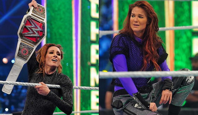 Becky Lynch derrotó a Lita en un duelo de ensueño en la Cámara de la Eliminación. Foto: WWE