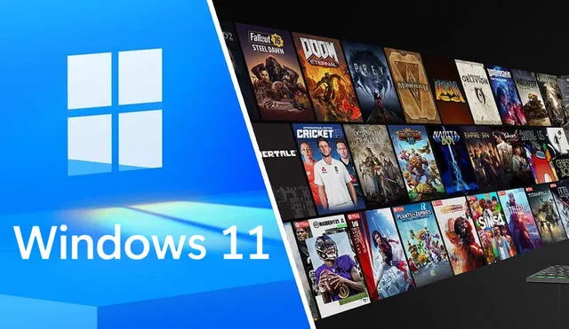 Una de las novedades de Windows 11 tiene que ver con los videojuegos en modo ventana. Foto: composición/Generación Xbox