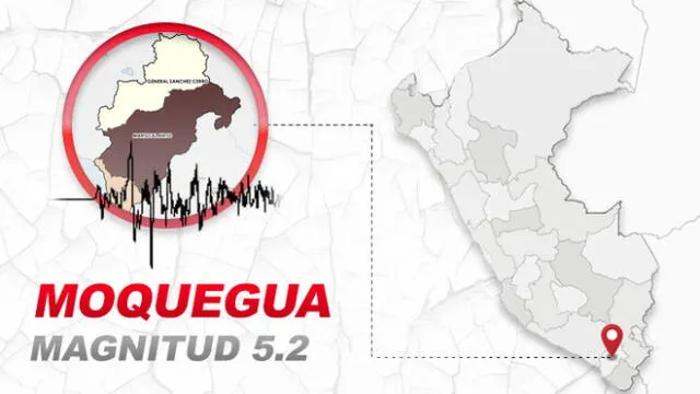 Sismo en Moquegua se reportó en horas de la mañana. Foto: Composición La República