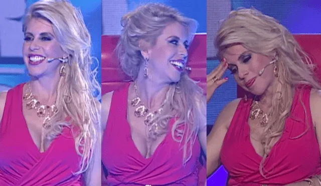 ¡Lo perdió todo! La carismática cantante brasilera Geni Alves participó en el extinto programa El valor de la verdad en el 2013, a raíz de las polémicas en las que se encontraba. Foto: Latina/captura