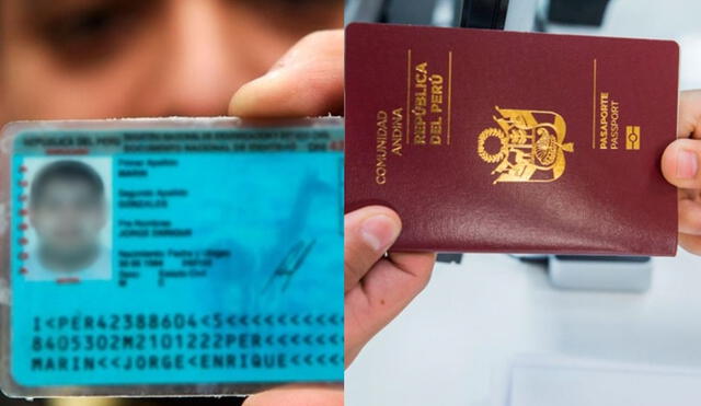 El DNI y el pasaporte son los documentos indispensable para todo ciudadano peruano. Foto: composición La República/Andina