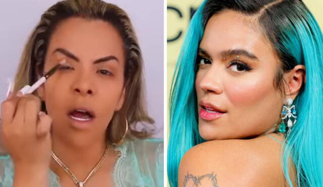 Josetty Hurtado impactó con un look idéntico al de la cantante colombiana. Foto: Instagram - difusión