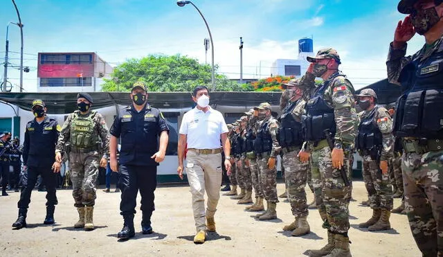Operativo permitió golpear a la delincuencia en Trujillo. Foto: PNP