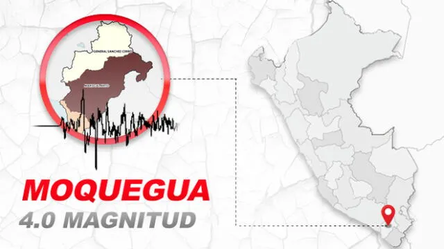 Es el segundo sismo que va durante el día en Moquegua. Foto: composición/La República