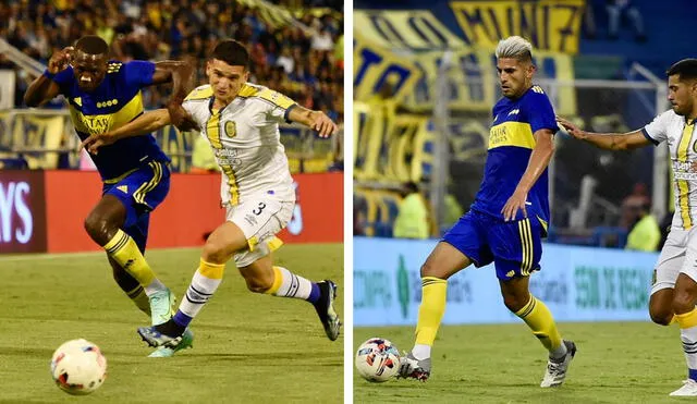 Avíncula y Zambrano fueron titulares juntos por primera vez en la temporada. Foto: Boca Juniors