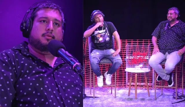 Ricardo Mendoza imitó el acento venezolano en su último show de Hablando huevadas para burlarse de un trabajador suyo. Foto: Hablando huevadas/captura