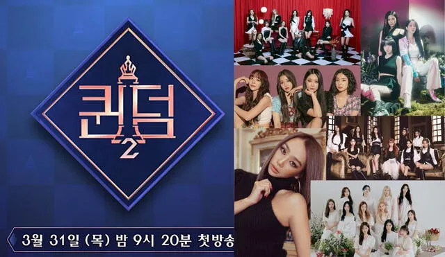 Queendom 2: grupos femeninos de K-pop compiten entre sí durante 10 semanas. Foto: Mnet