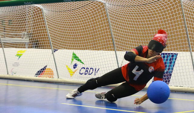 La selección peruana femenina de goalball integró el grupo C del torneo. Foto: @cbdvoficial/Twitter