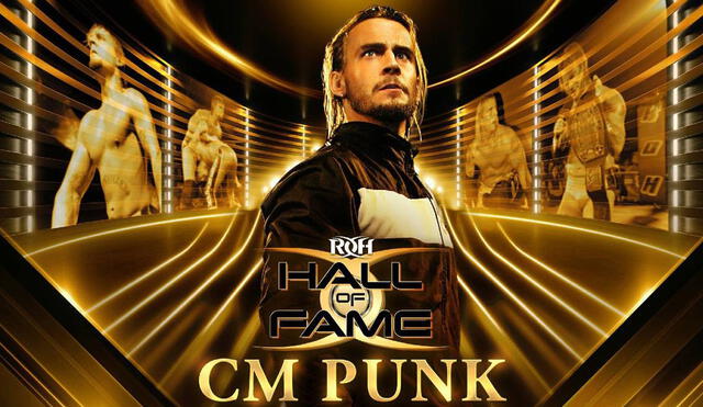 CM Punk luchó por tres años en la empresa con sede en Baltimore. Foto: Ring of Honor