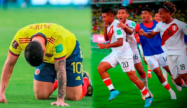 La selección peruana se medirá ante Uruguay y Paraguay para cerrar las Eliminatorias Qatar 2022. Foto: Composición de James Rodríguez/Selección peruana.
