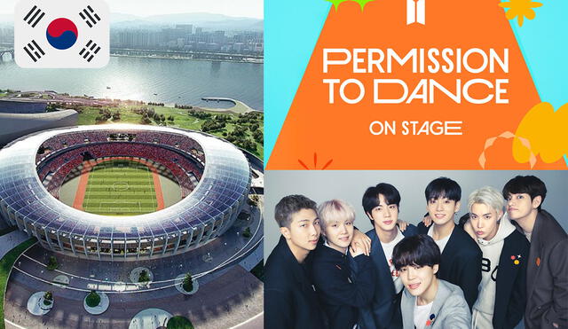 BTS vuelve al Estadio Olímpico de Seúl desde el tour Love Yourself. Foto composición: BIGHIT, Emojiterra, Trendsmap y Soompi