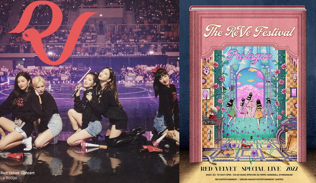 El primer concierto de Red Velvet fue Red Room. Foto composición: SM Entertainment