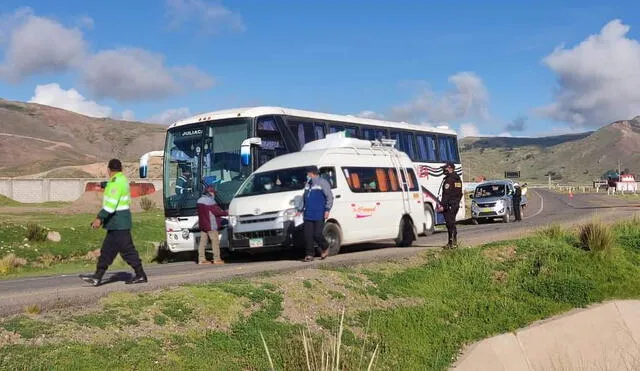 Operativo se desarrolló en diferentes vías. Foto: Municipalidad de Azángaro