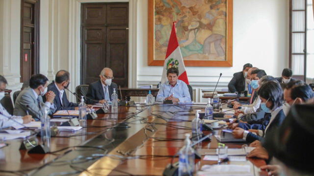 Últimas noticias del gobierno del presidente Pedro Castillo hoy, martes 22 de febrero del 2022. Foto: Presidencia.