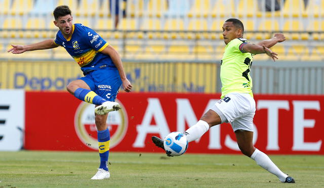 Everton se mide ante Monagas por la Copa Libertadores. Foto: Conmebol Libertadores