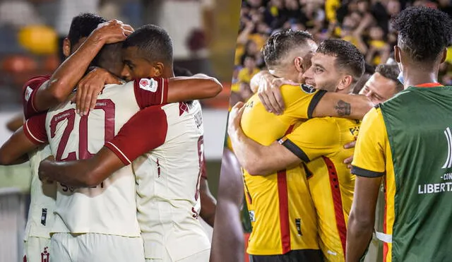 Universitario vs. Barcelona SC por Copa Libertadores: los cremas solo le ganaron una vez a los canarios, fue en 1993. Foto: composición GLR/Universitario/Barcelona SC