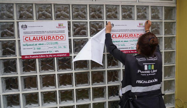 Fiscalización realiza inspección de locales escolares para vuelta de alumnos con seguridad. Foto: Municipalidad de Pueblo Libre