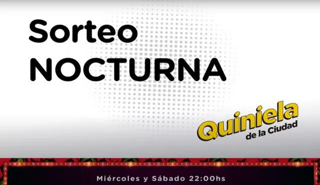 Resultados de la Quiniela Nocturna de hoy, 23 de febrero. Foto: captura de la Lotería de la Ciudad / YouTube