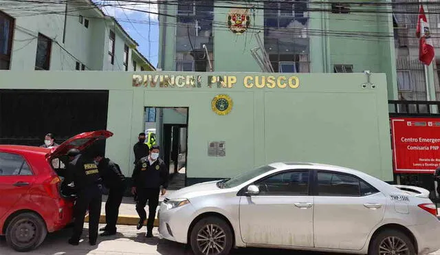 Sujeto fue trasladado a la sede de la Divincri en Cusco. Foto: Archivo La República