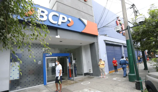 El Bono Verde se puede solicitar en entidades bancarias como el BCP. Foto: Rodolfo Contreras / La República