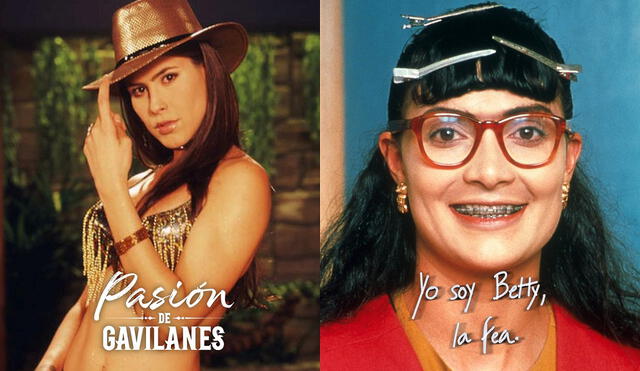 Zharick León ha retomado su papel en Pasión de gavilanes 2; mientras Betty, la fea sigue siendo la reina de las telenovelas en Netflix. Foto: composición LR/Telemundo/Vogue