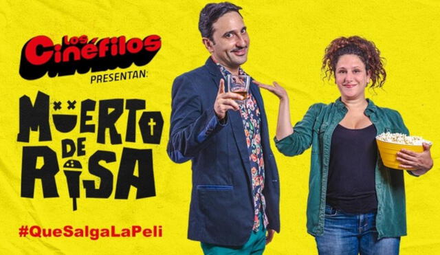 Muerto de risa, película peruana protagonizada por César Ritter y Gisela Ponce de León, y dirigida por Gonzalo Ladines, busca ser financiada con apoyo del público. Foto: Instagram