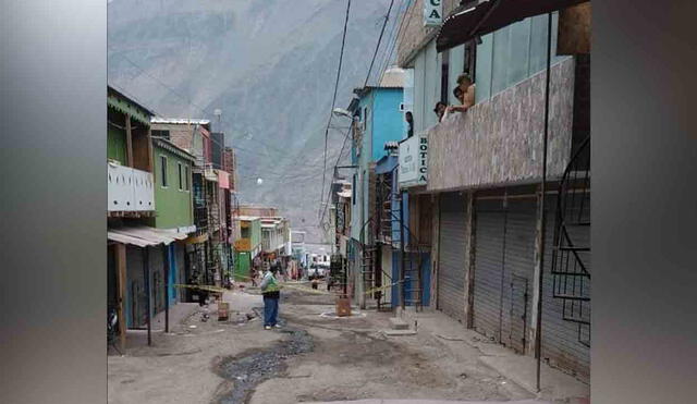 Sujetos fueron atacados cuando caminaban por calle de Secocha. Foto: Policía Nacional