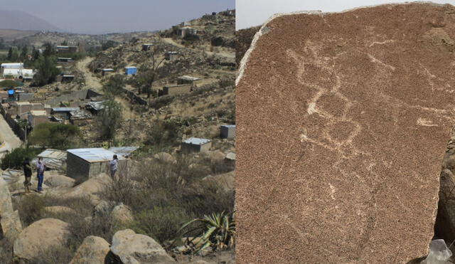 Trompin Chico es considerado uno de los lugares con petroglifos más importantes de la cuenca sur oriental de Arequipa. Foto: Municipalidad de Quequeña