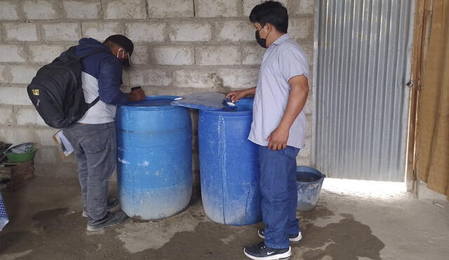 Brigadas sanitarias intensificaron sus labores ante el rápido aumento de casos en esta provincia. Foto: Red de Salud Pacífico Sur