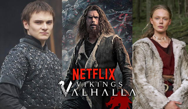 Vikingos: Valhalla llegará a Netflix este 25 de febrero y tendrá 8 episodios. Foto: composición / Netflix