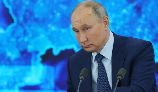Vladimir Putin es el líder que más atención ha concitado en el conflicto con Ucrania. Foto: AFP.
